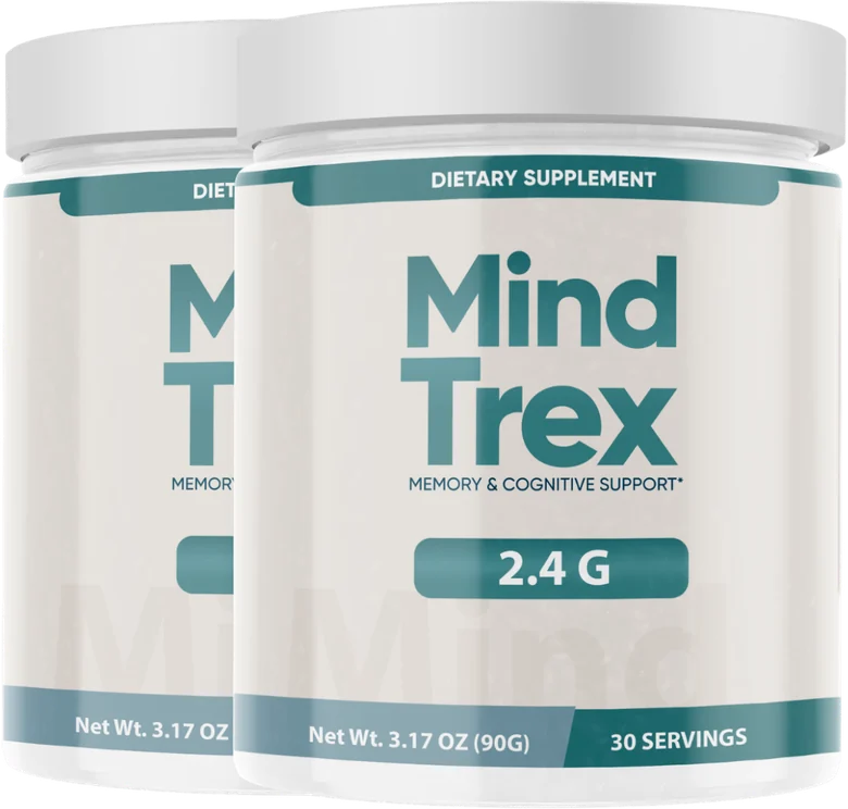 MindTrex memory and cognitive support powder jars